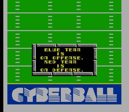 Игра Денди Cyberball (Кибер мяч) онлайн