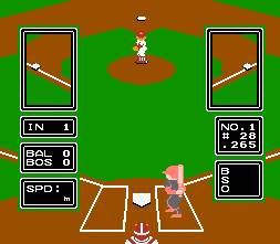 Игра Денди Major League Baseball (Главная лига бейсбола) онлайн