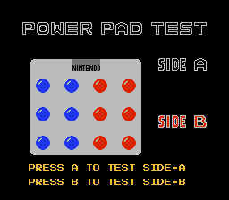 Игра Денди NES PowerPad Test Cart (Тест питания) онлайн