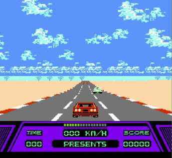Игра Денди Rad Racer (Гонщик) онлайн