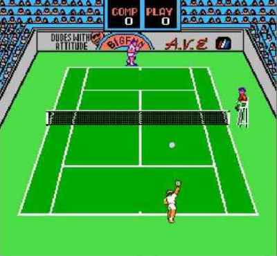 Игра Денди Rad Racket: Deluxe Tennis II (Радио Ракетки: Делюкс Теннис 2) онлайн