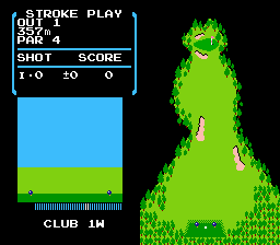 Игра Денди Stroke & Match Golf (Гольф. Ход Матча) онлайн