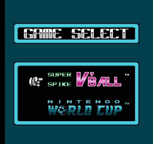 игра Super Spike V'Ball / Nintendo World Cup