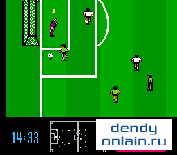 Игра Денди Ultimate League Soccer (Футбольная Лига) онлайн