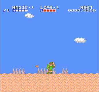 Игра Денди Zelda II: The Adventure of Link (Зельда 2: Приключения Ссылки) онлайн