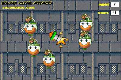 Bowser Clone Attacks