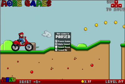 Mario Bros Motobike 3