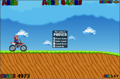 Mario Bros Motocross