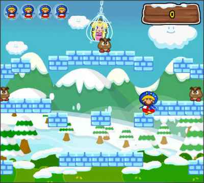 Snowy Mario 2