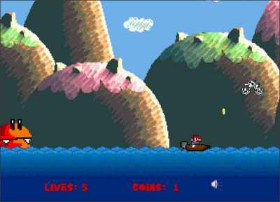 Super Mario Boat Bonanza