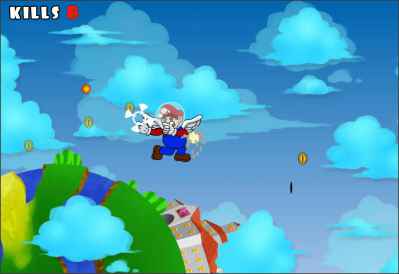 Super Mario Sky Shooter